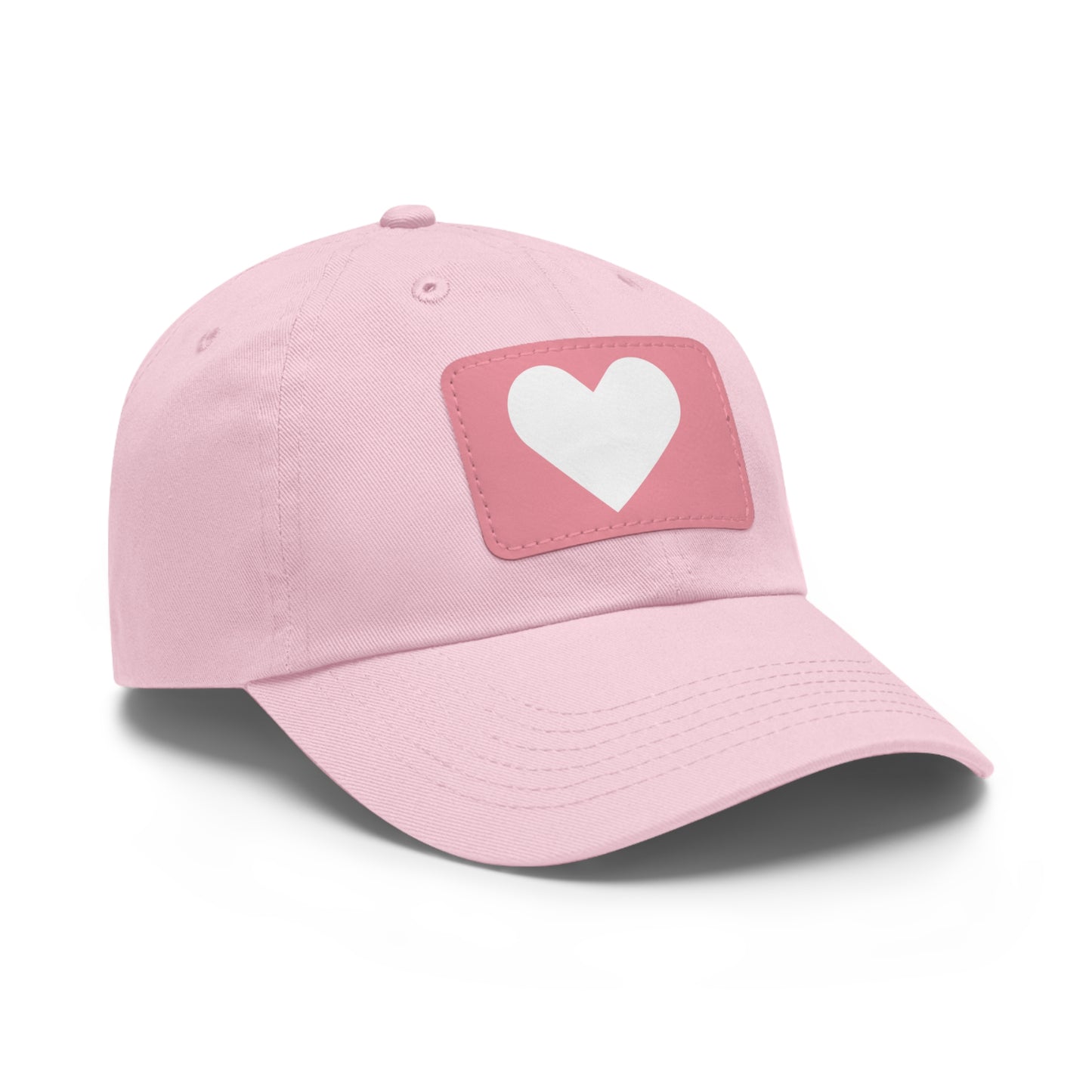 Hat with Leather Patch (Rectangle) love by Mariu del Campo.
