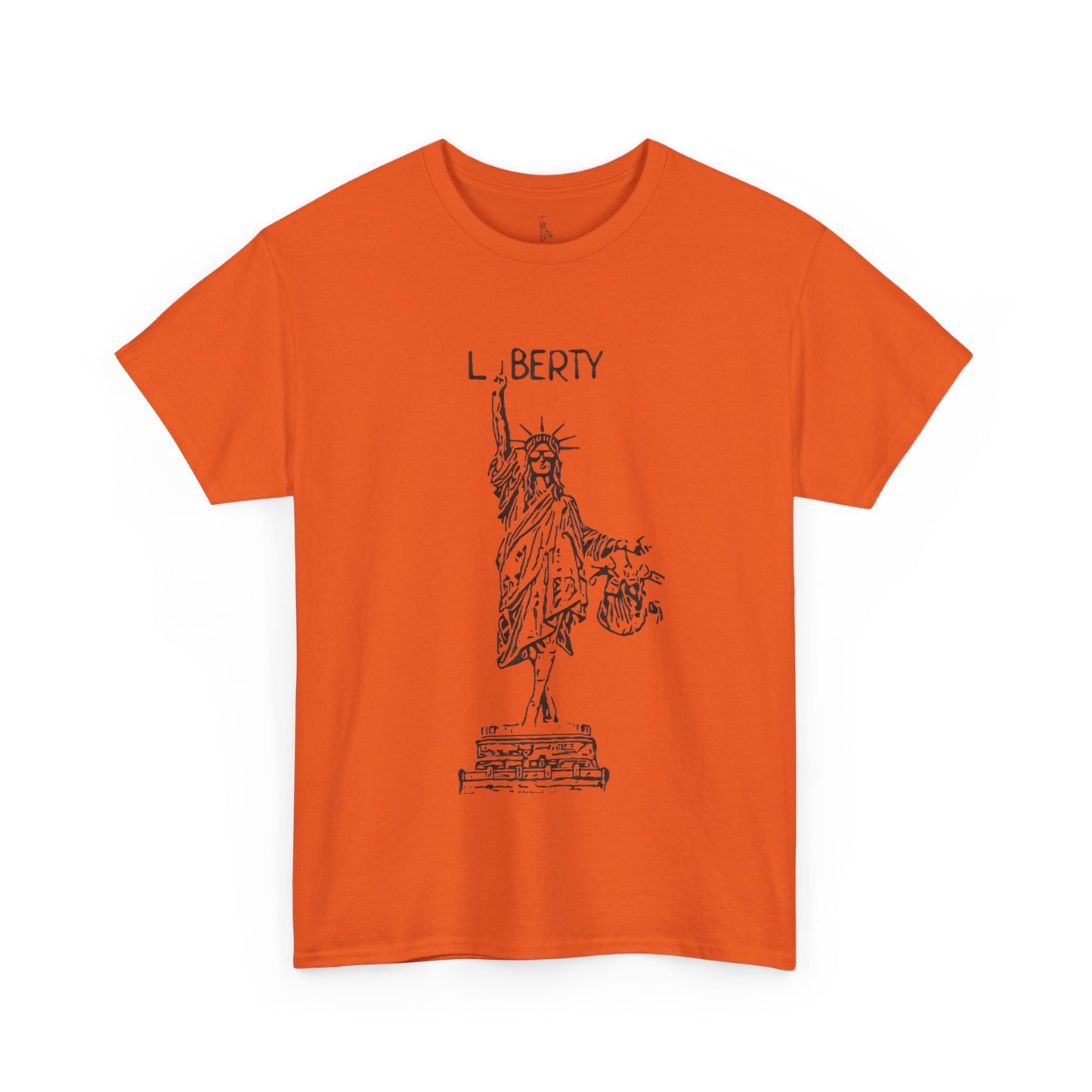 T-Shirt Statue of Liberty Unisex Cotton Tee by Mariu del Campo.