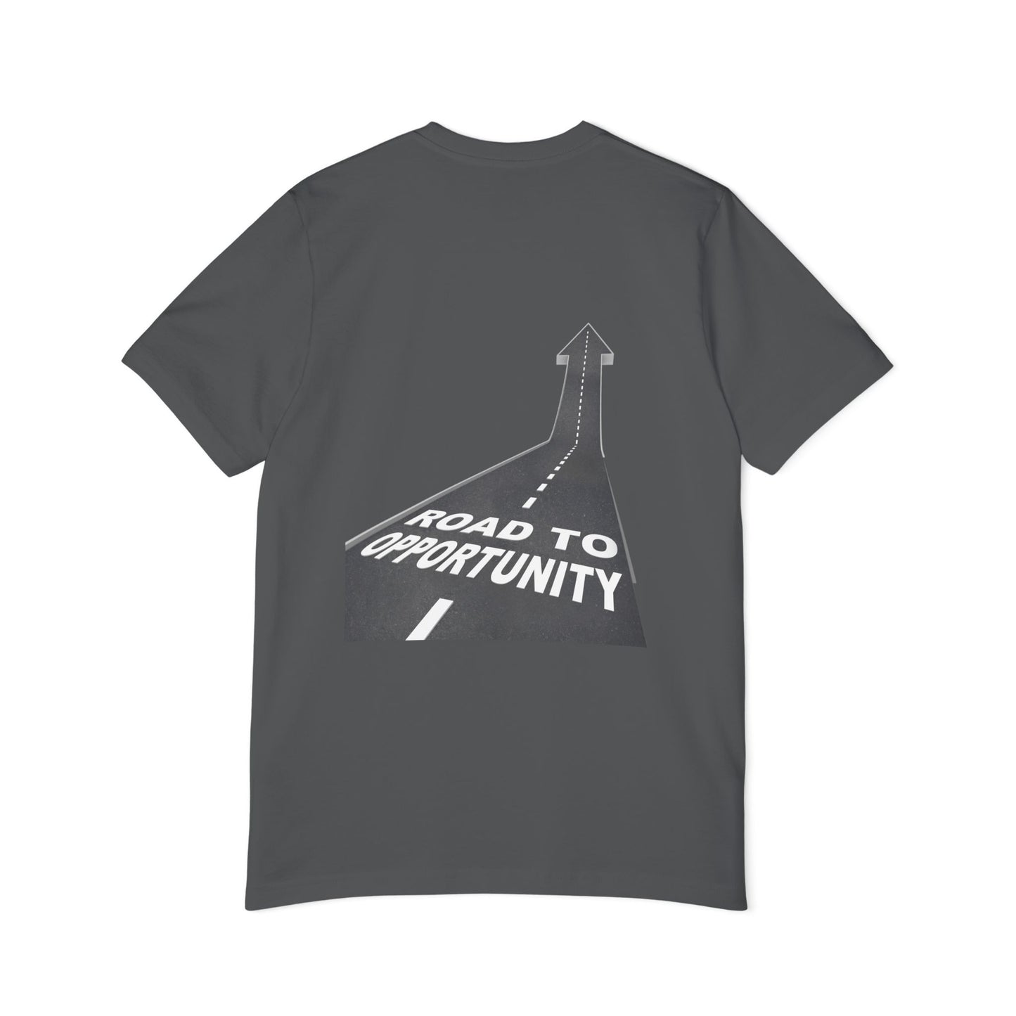 T-Shirt Unisex Road to Opportunity — Mariu del Campo