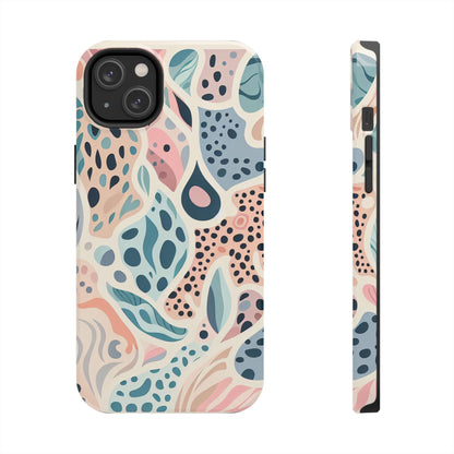 Cases Tough Phone Animal Print - Pastel Design by Mariu del Campo.