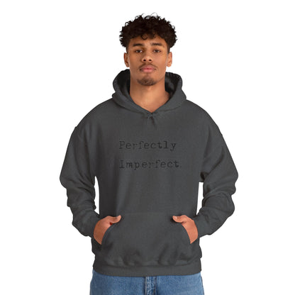 Hoodie Unisex Heavy Blend Perfect Imperfect — by Mariu del Campo
