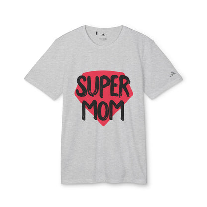 adidas® Unisex Sport T-shirt super mom by Mariu del Campo.