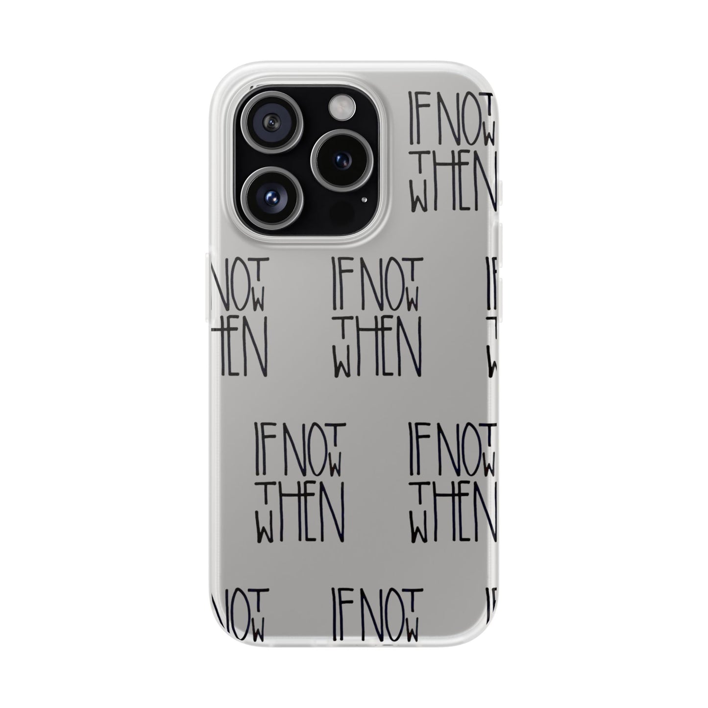 Cases Flexi if not when by Mariu del Campo.