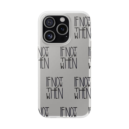 Cases Flexi if not when by Mariu del Campo.