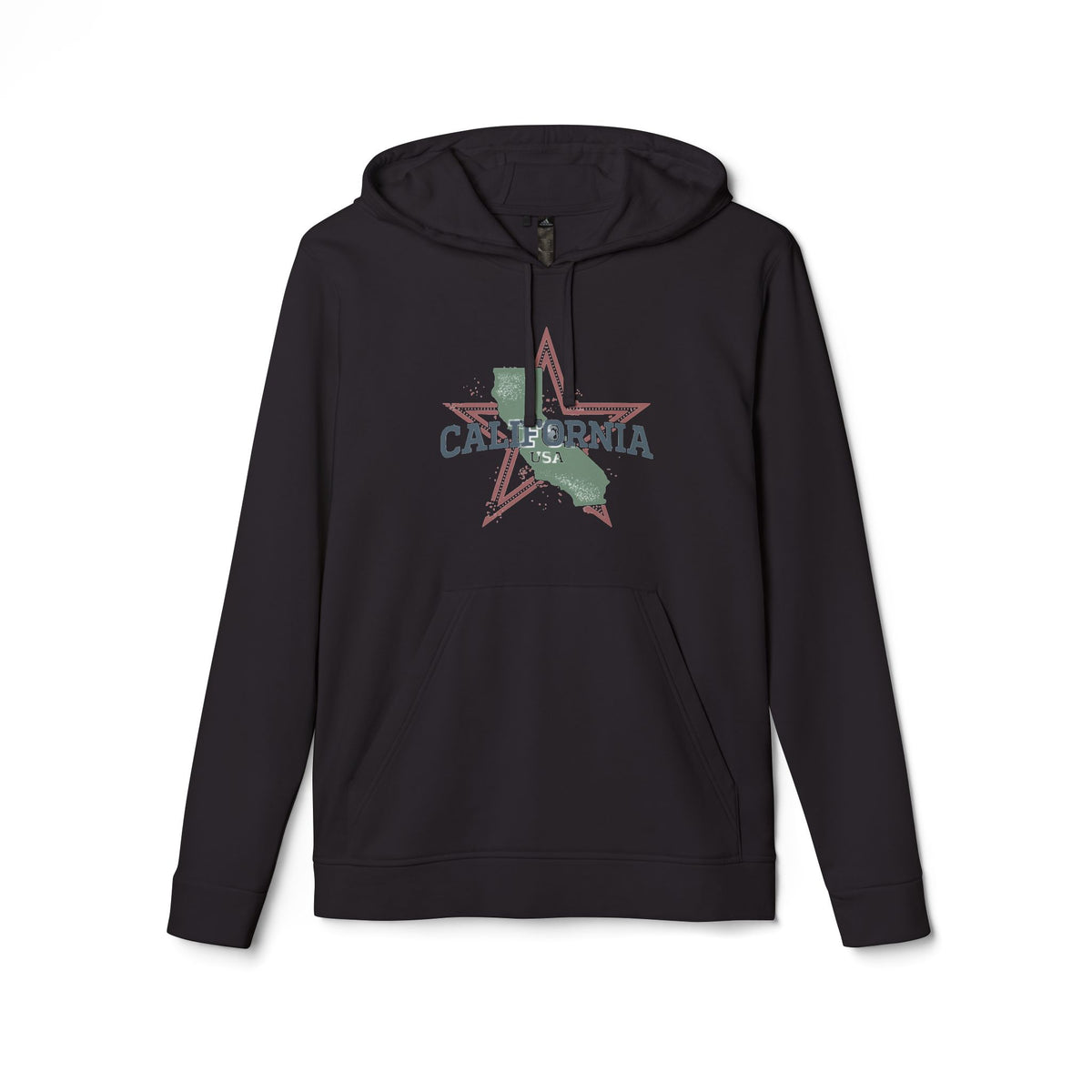 adidas® Unisex Fleece Hoodie California — by Mariu del Campo