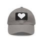 Hat with Leather Patch (Rectangle) love by Mariu del Campo.
