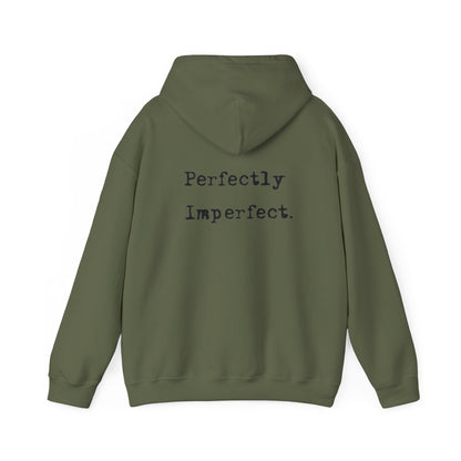 Hoodie Unisex Heavy Blend Perfect Imperfect — by Mariu del Campo