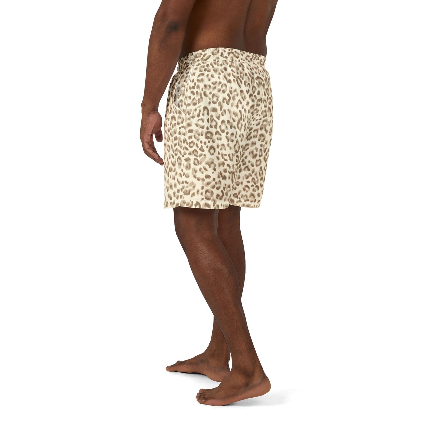 Swim Shorts Unisex Leopard Print by Mariu del Campo.
