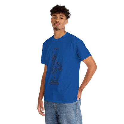 T-Shirt Statue of Liberty Unisex Cotton Tee by Mariu del Campo.