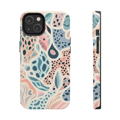 Cases Tough Phone Animal Print - Pastel Design by Mariu del Campo.