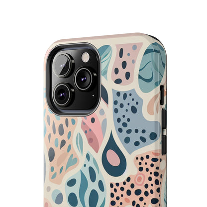 Cases Tough Phone Animal Print - Pastel Design by Mariu del Campo.
