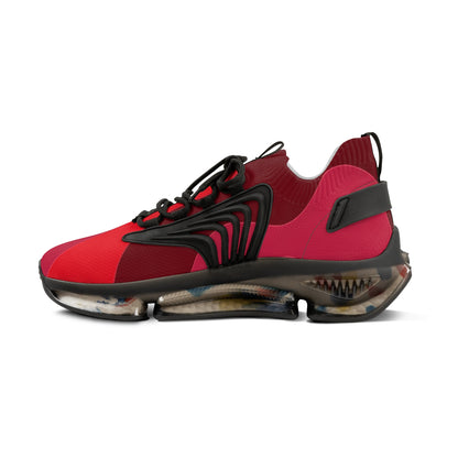 Sneakers unisex Mesh dark red by Mariu del Campo.