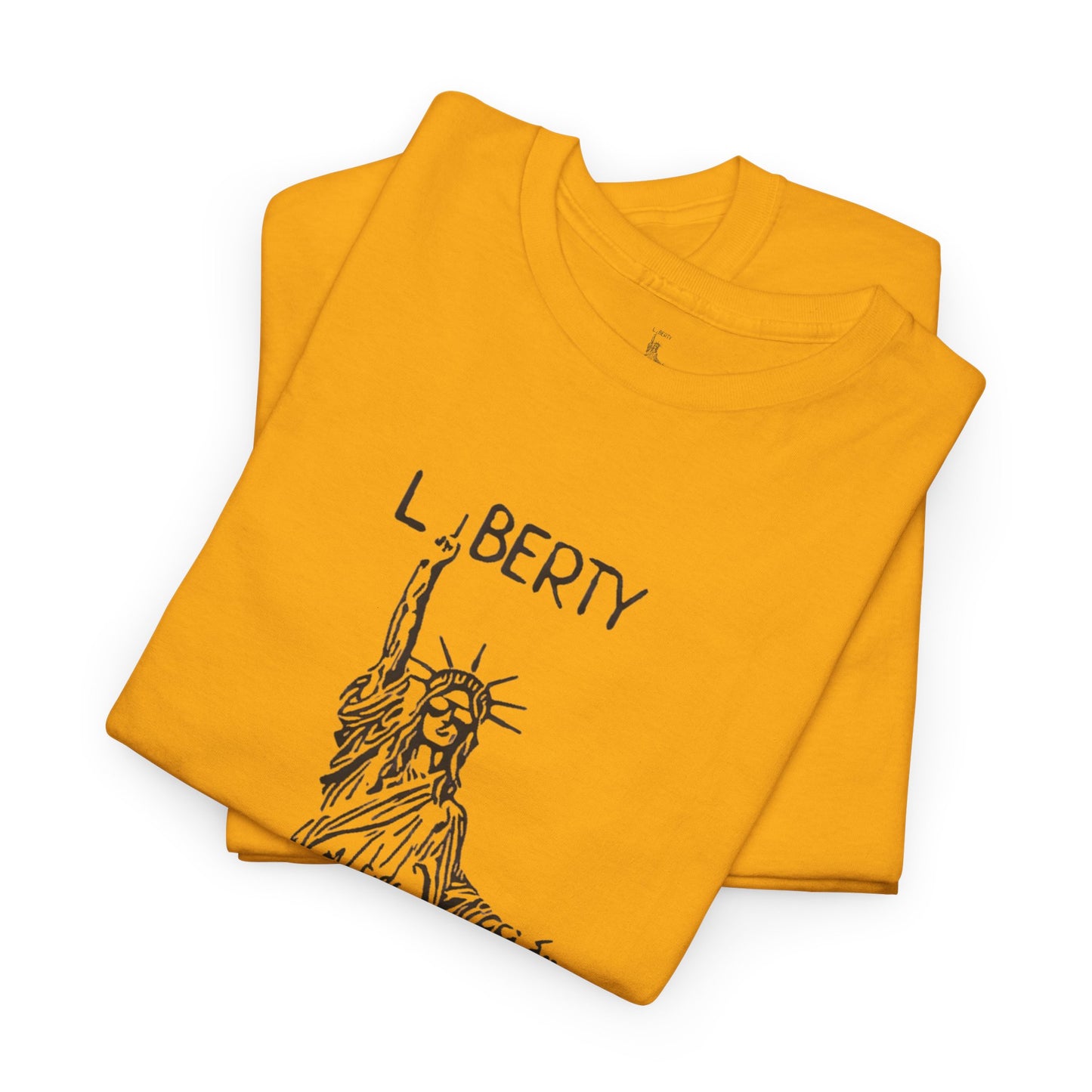 T-Shirt Statue of Liberty Unisex Cotton Tee by Mariu del Campo.