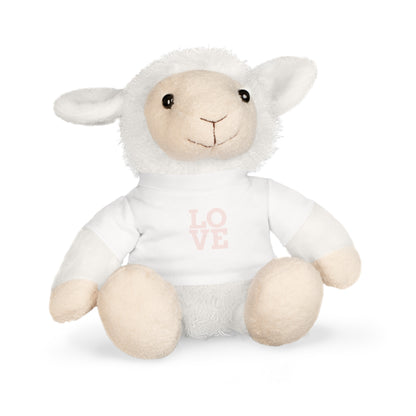 Toy Plush with T-Shirt love by Mariu del Campo.