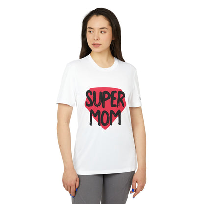 adidas® Unisex Sport T-shirt super mom by Mariu del Campo.