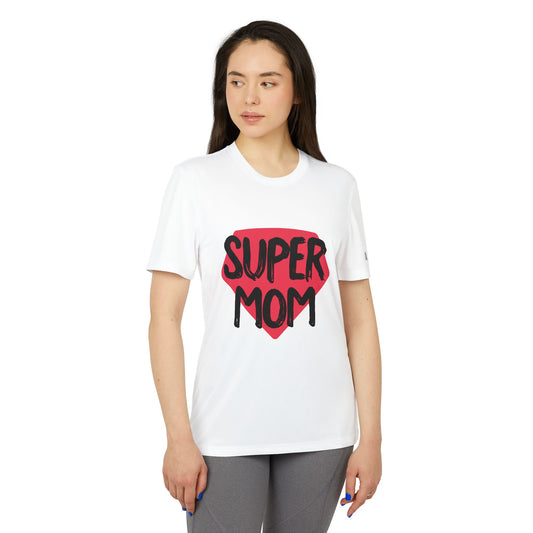 adidas® Unisex Sport T-shirt super mom by Mariu del Campo.
