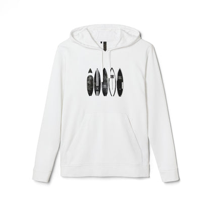 adidas® Unisex Fleece Hoodie Surf — by Mariu del Campo