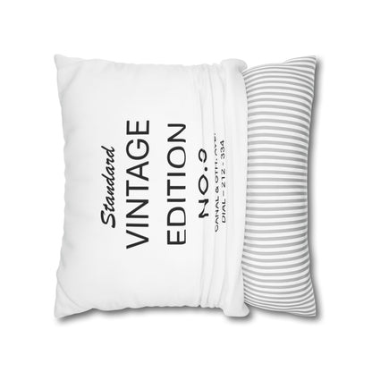 Pillowcase Square Poly Canvas standard by Mariu del Campo.