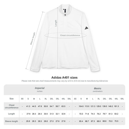 adidas® Quarter-Zip Performance Pullover Surf Club by Mariu del Campo.