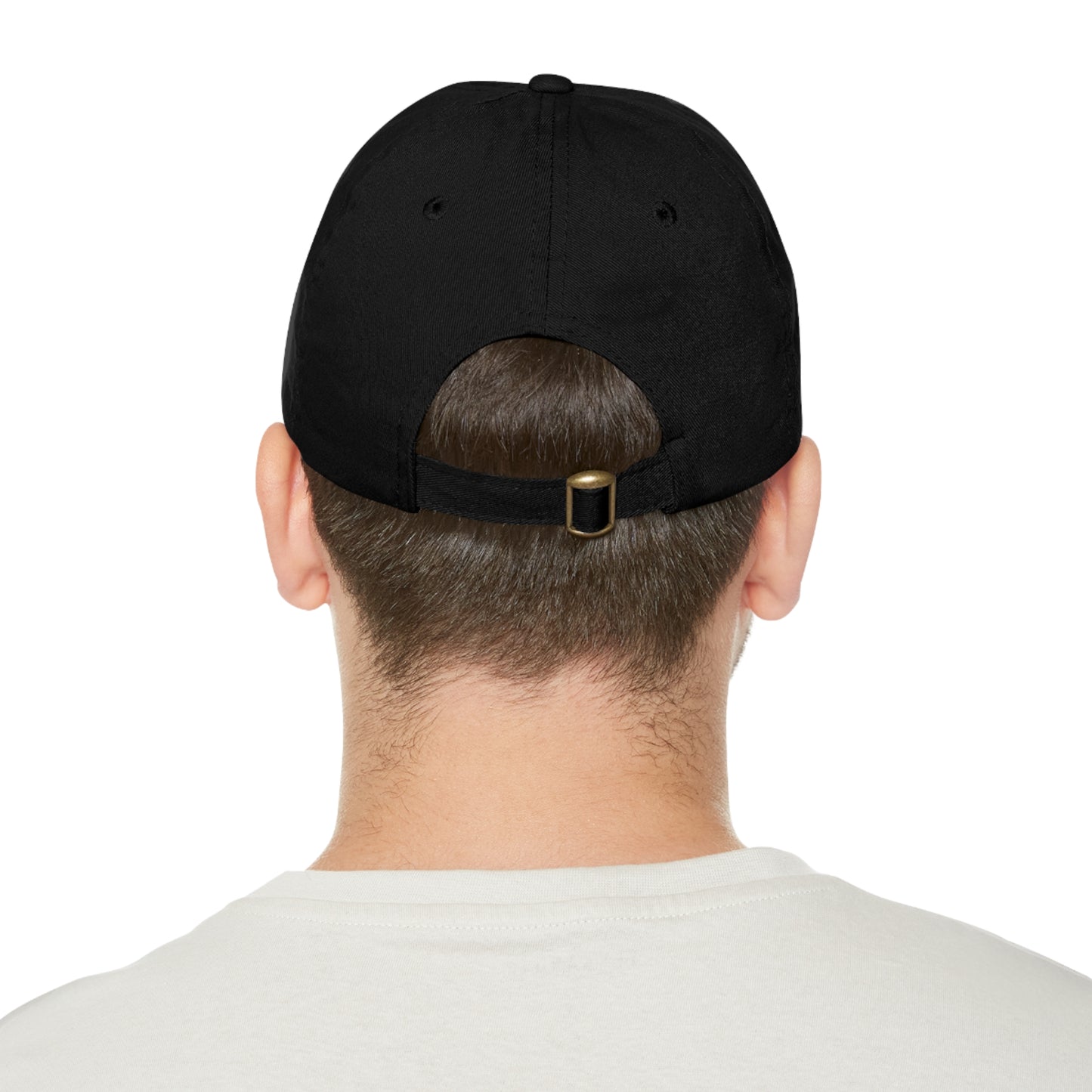 Hat with Leather Patch (Rectangle) love by Mariu del Campo.