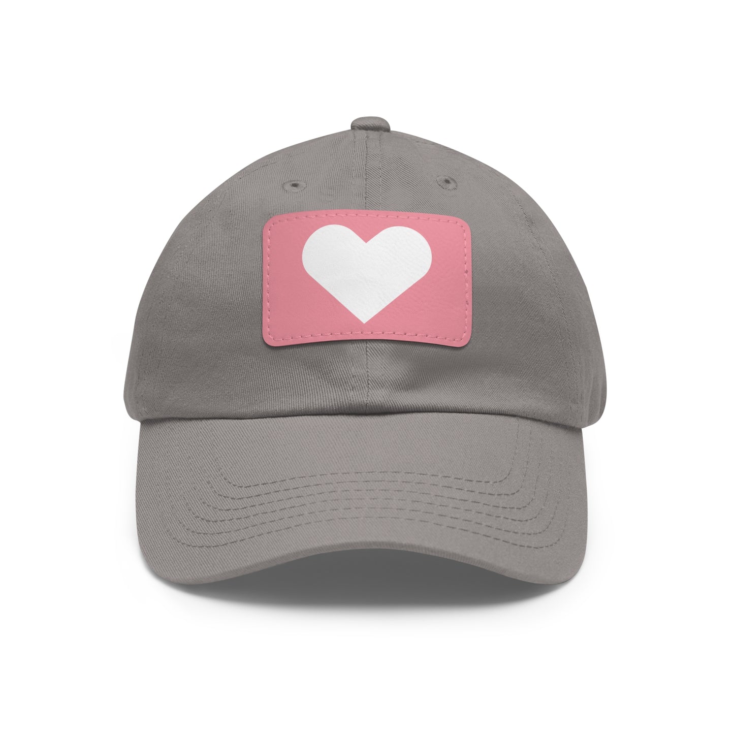 Hat with Leather Patch (Rectangle) love by Mariu del Campo.