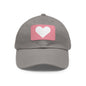 Hat with Leather Patch (Rectangle) love by Mariu del Campo.