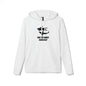 adidas® Unisex Fleece Hoodie Ride the Waves Fearlessly — by Mariu del Campo