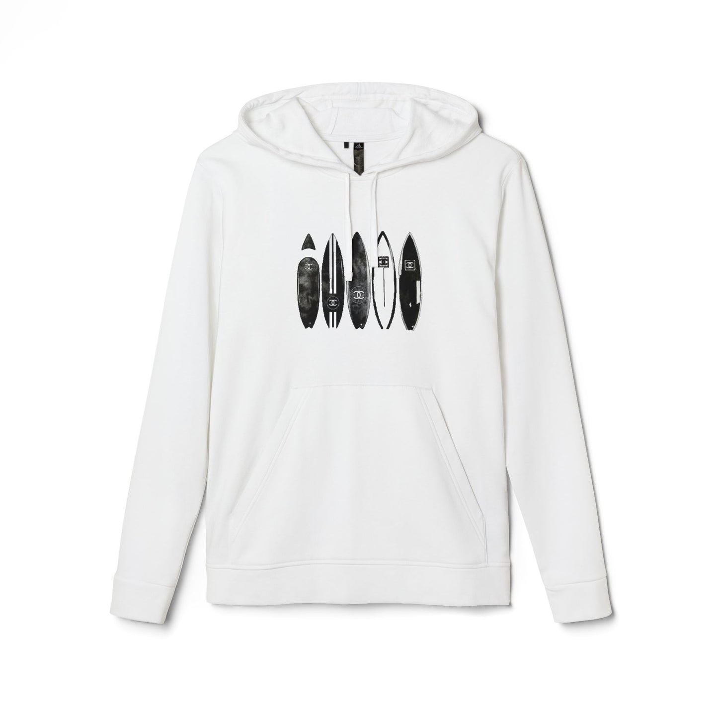 adidas® Unisex Fleece Hoodie Surf — by Mariu del Campo