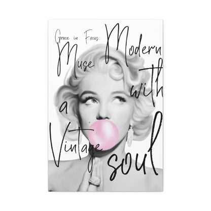 Canvas Marilyn Monroe by Mariu del Campo.