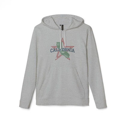 adidas® Unisex Fleece Hoodie California — by Mariu del Campo