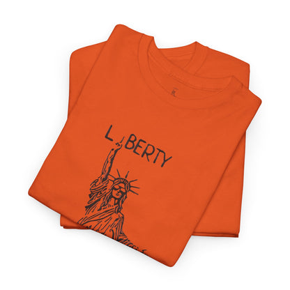 T-Shirt Statue of Liberty Unisex Cotton Tee by Mariu del Campo.