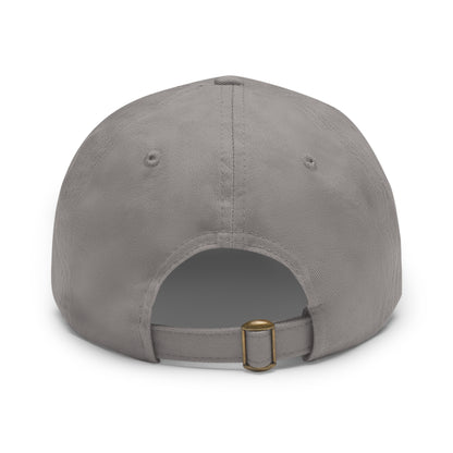 Hat with Leather Patch (Rectangle) love by Mariu del Campo.