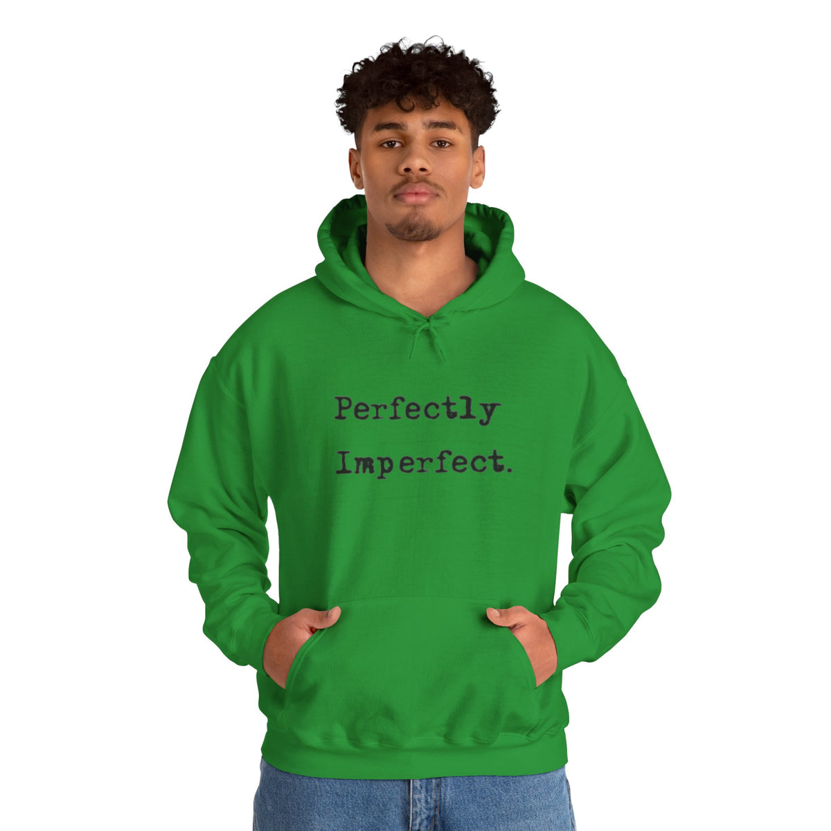 Hoodie Unisex Heavy Blend Perfect Imperfect — by Mariu del Campo
