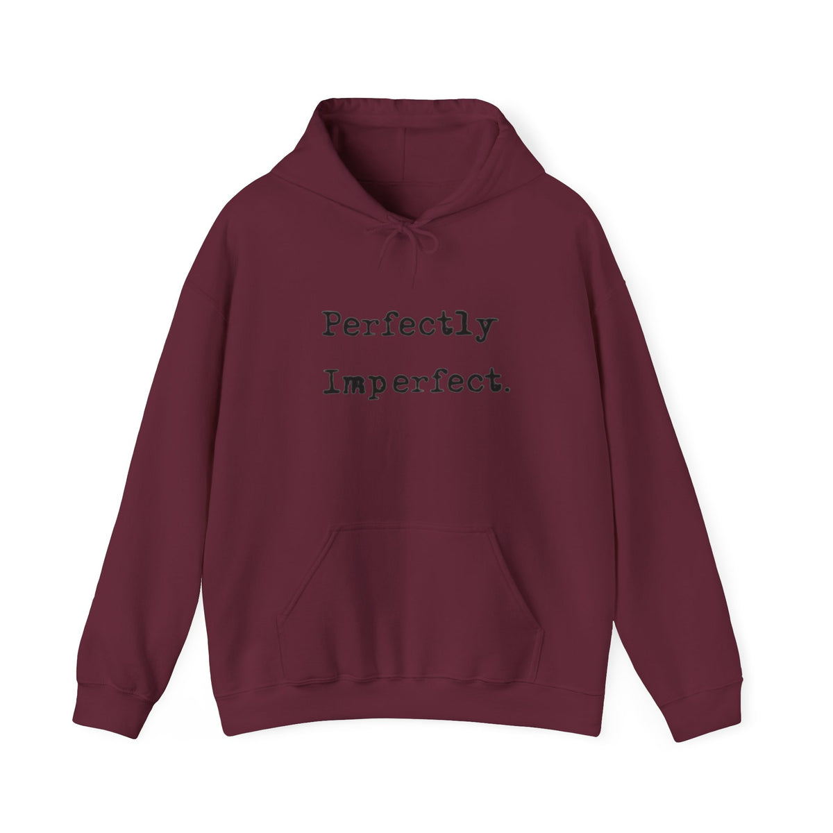 Hoodie Unisex Heavy Blend Perfect Imperfect — by Mariu del Campo