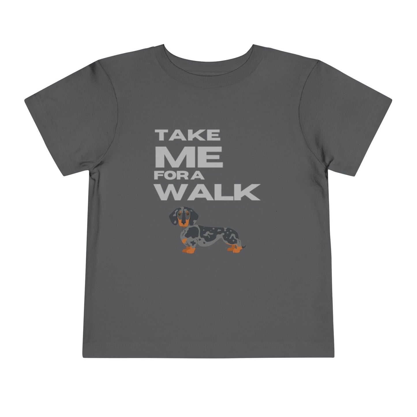 T-Shirt Toddler Short Sleeve Dachshund — by Mariu del Campo