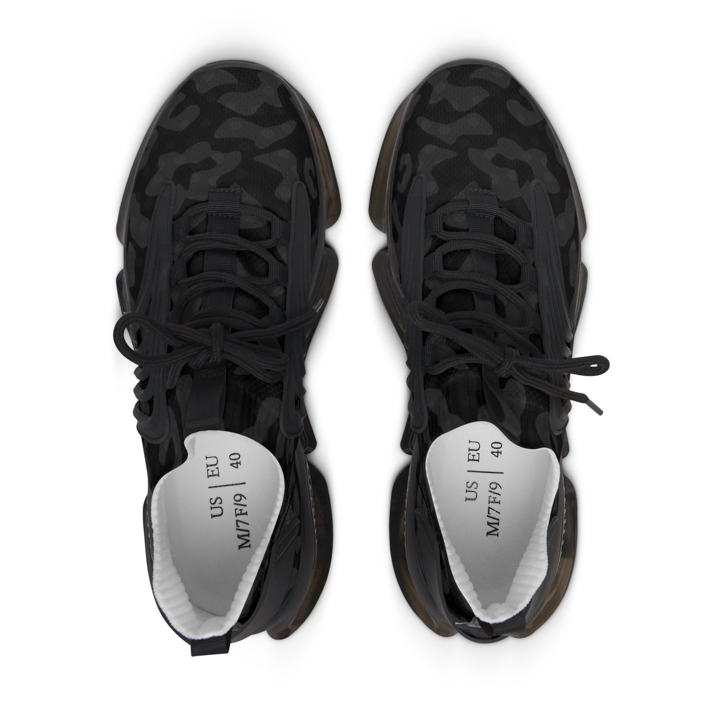 Sneakers unisex Mesh Black by Mariu del Campo.