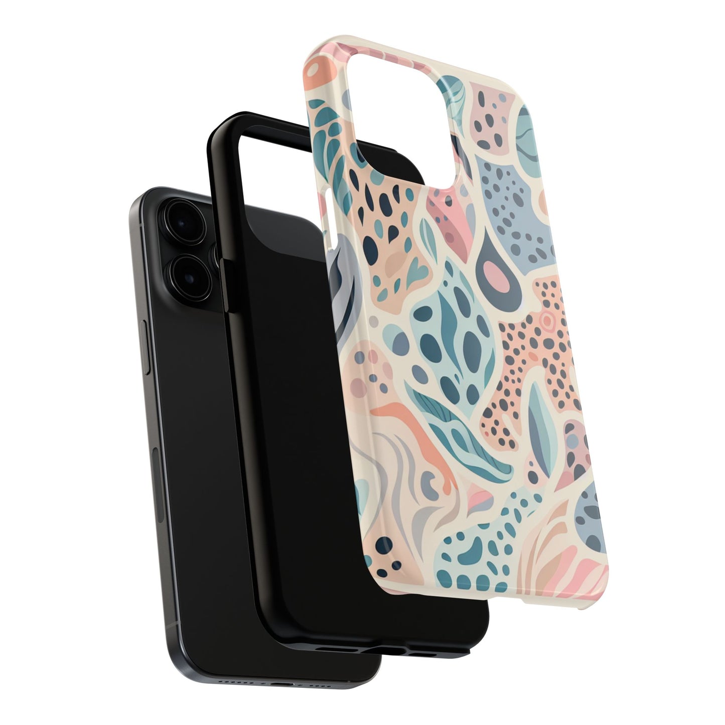 Cases Tough Phone Animal Print - Pastel Design by Mariu del Campo.