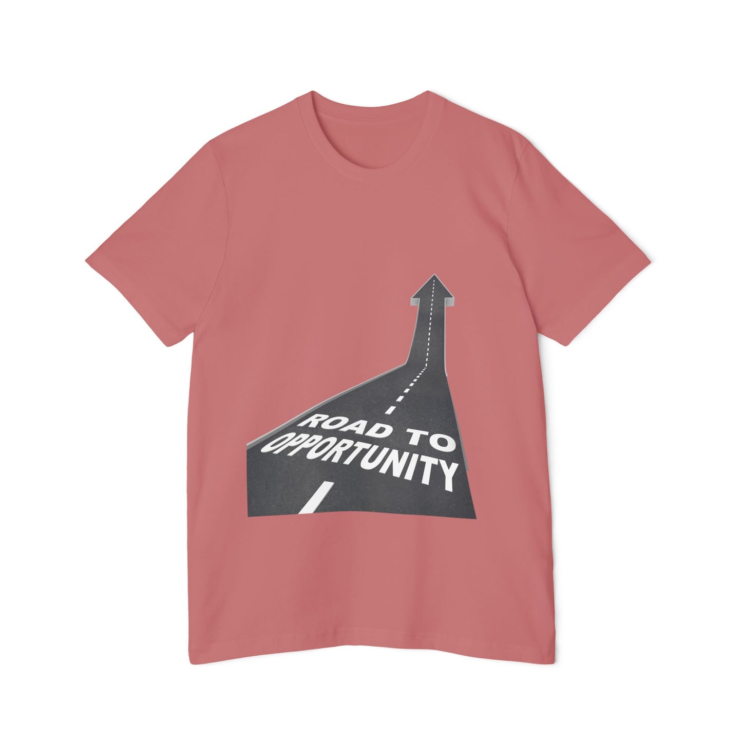 T-Shirt Unisex Road to Opportunity — Mariu del Campo