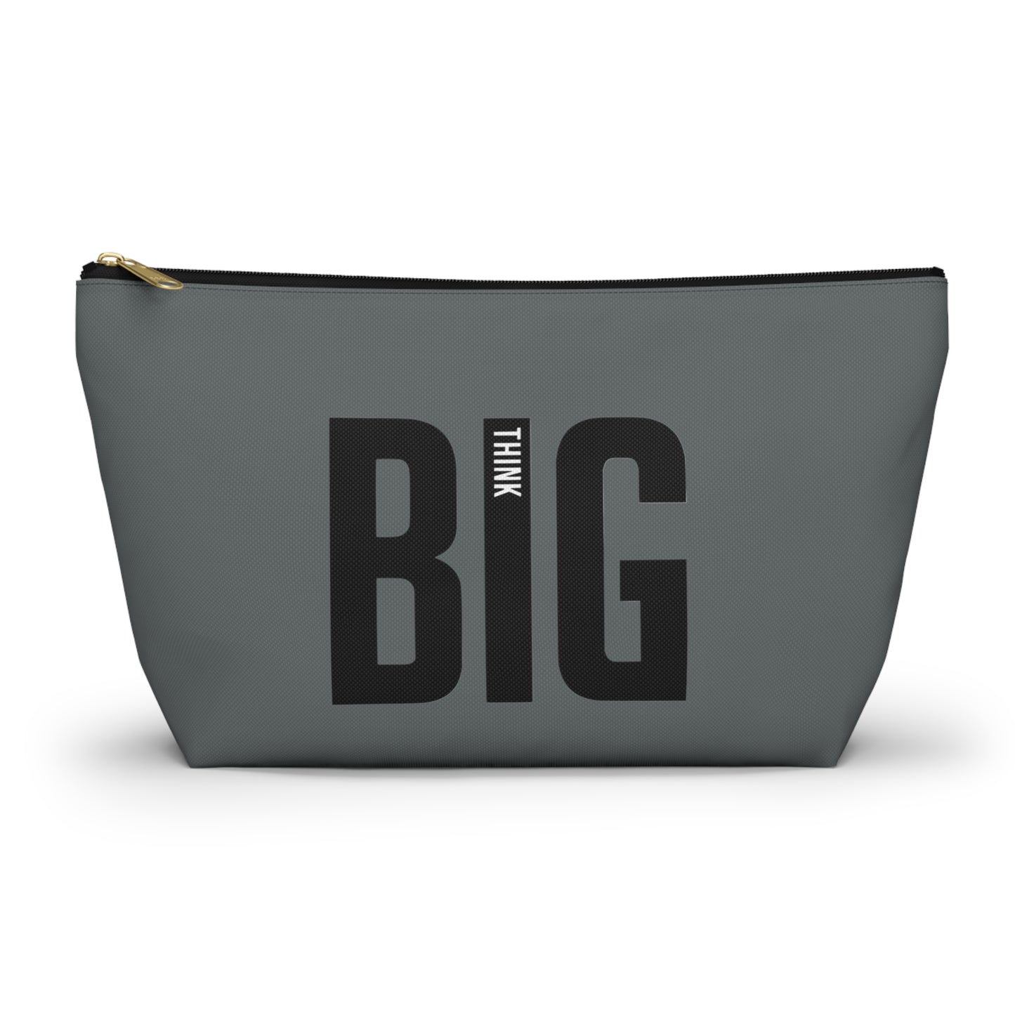 Accessory Pouch T-Bottom Think Big by Mariu del Campo — small size standing upright