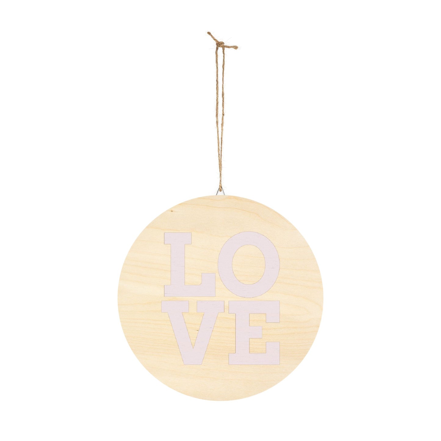 Signs love in Wood by Mariu del Campo.
