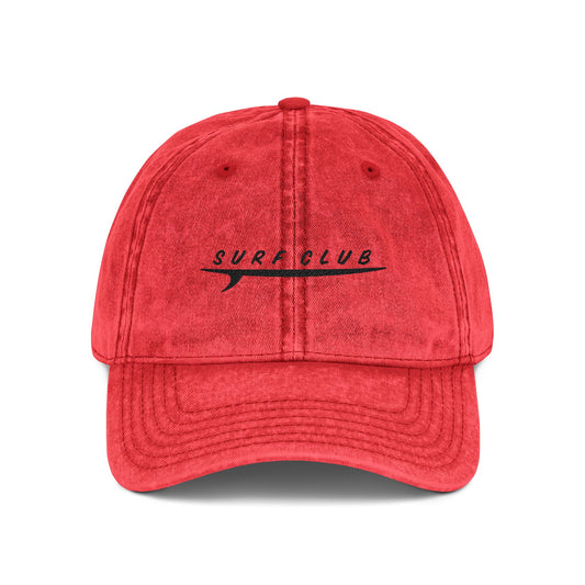 Hat Vintage Cap (Embroidery) by Mariu del Campo.