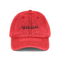 Hat Vintage Cap (Embroidery) by Mariu del Campo.