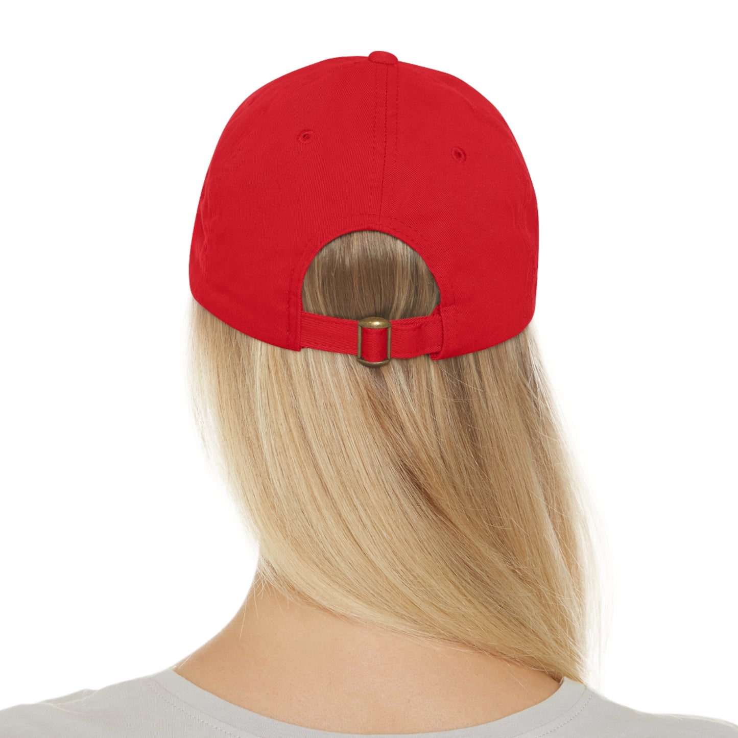 Hat with Leather Patch (Rectangle) love by Mariu del Campo.