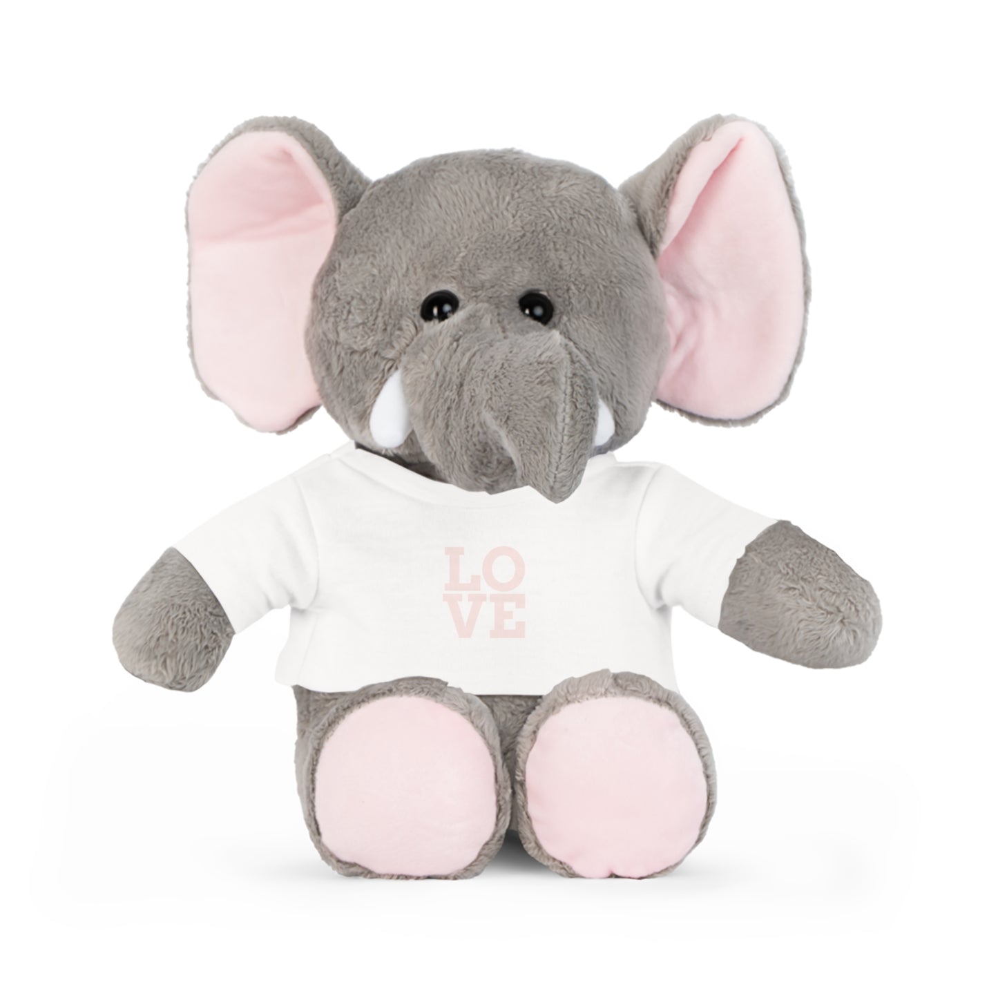 Toy Plush with T-Shirt love by Mariu del Campo.