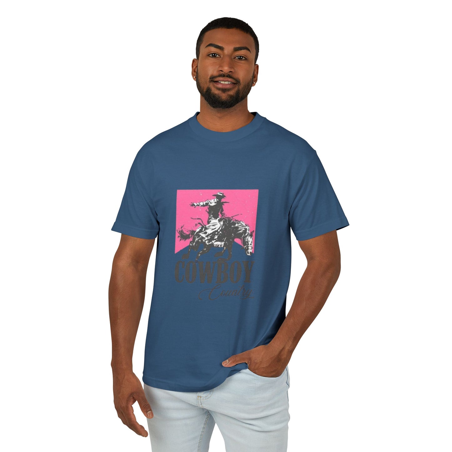 T-Shirt Unisex Cotton CowBoy — Mariu del Campo