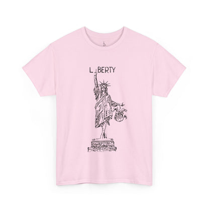 T-Shirt Statue of Liberty Unisex Cotton Tee by Mariu del Campo.