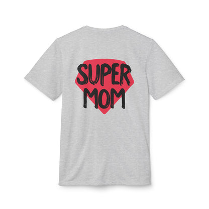 adidas® Unisex Sport T-shirt super mom by Mariu del Campo.