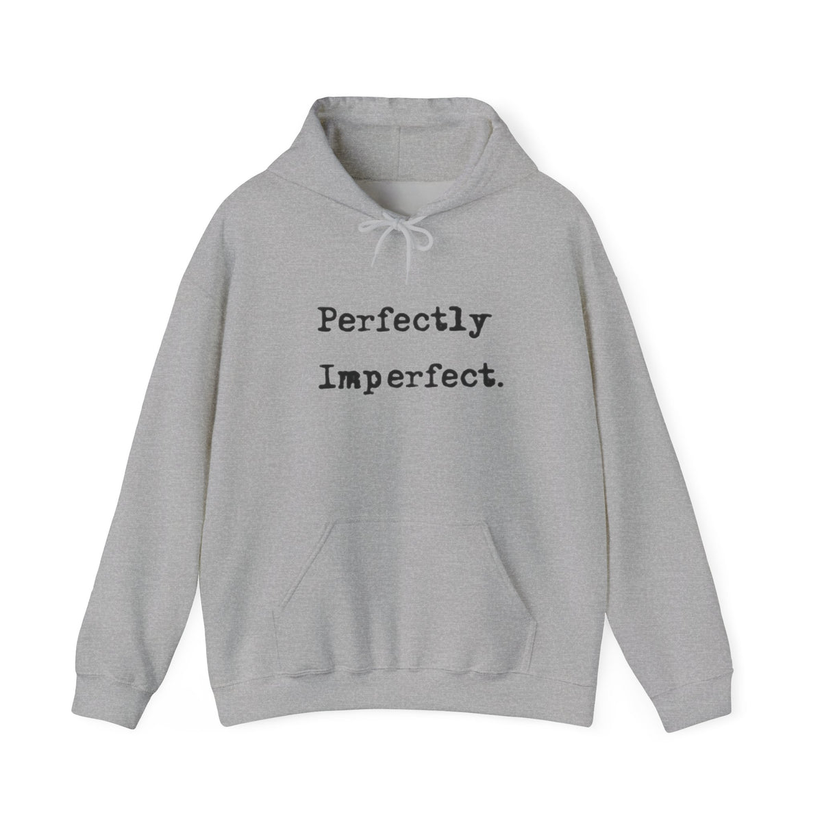 Hoodie Unisex Heavy Blend Perfect Imperfect — by Mariu del Campo