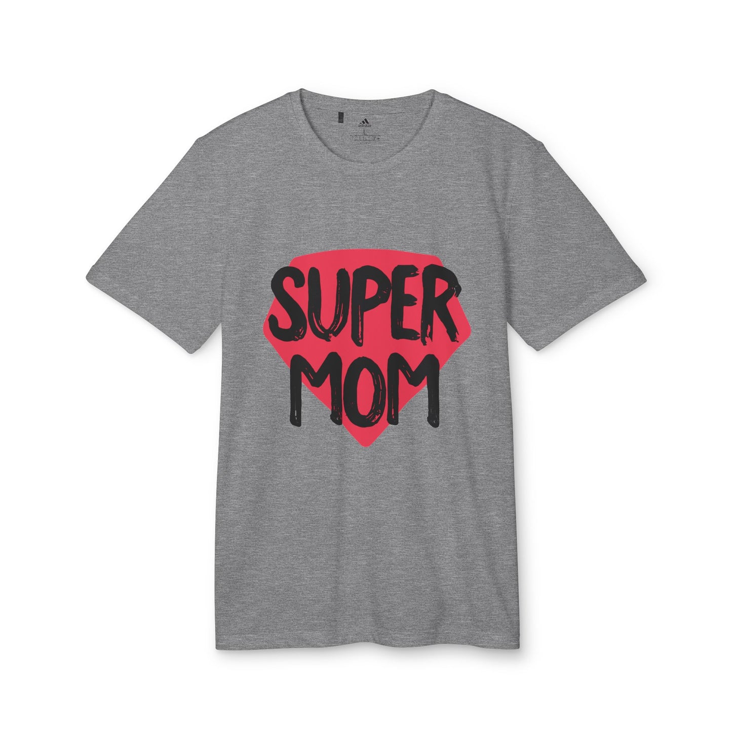 adidas® Unisex Sport T-shirt super mom by Mariu del Campo.