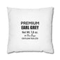 Pillowcase Square Poly Canvas premium by Mariu del Campo.
